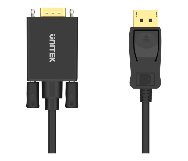 Unitek Adapter DisplayPort - VGA (kabel 1.8m) - 1126288 - zdjęcie